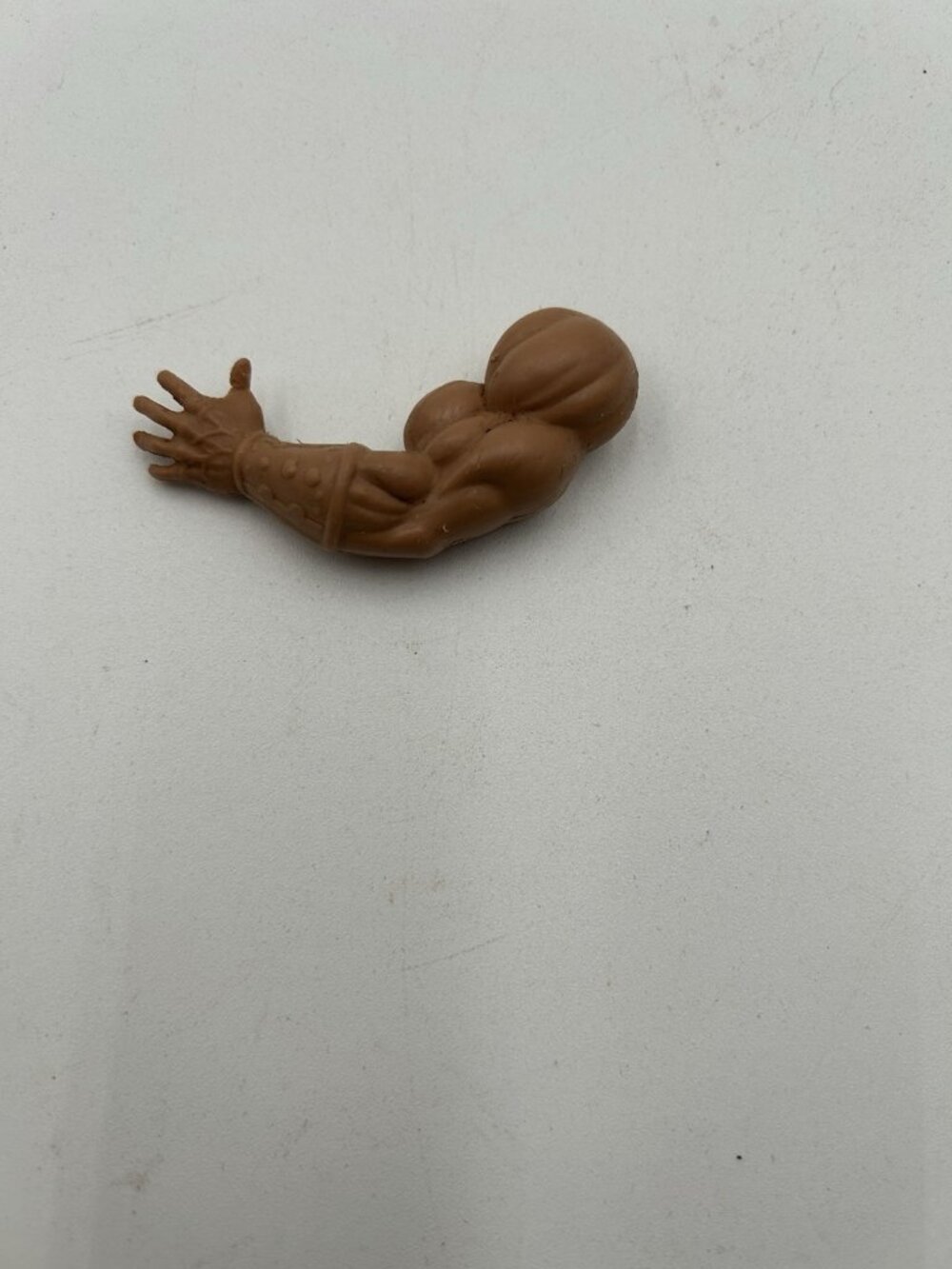 Vintage MOTU Parts LEO TOYS India Original he-man left arm RARE